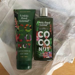 Shower gel and lotion New